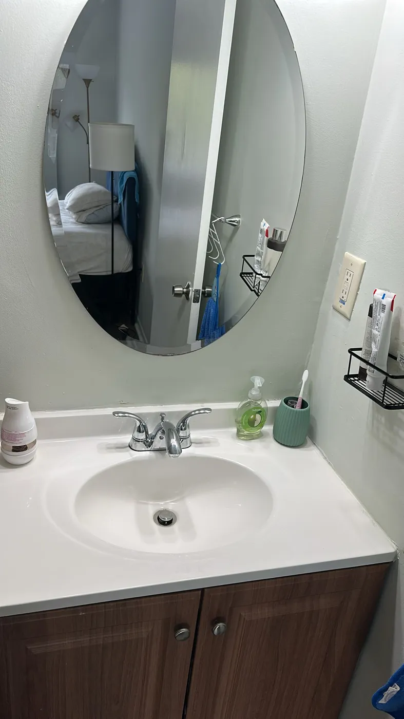 Bathroom after a clean