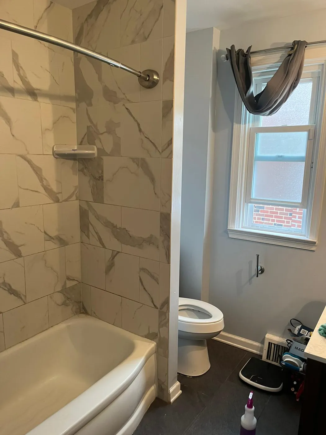 Bathroom after a clean